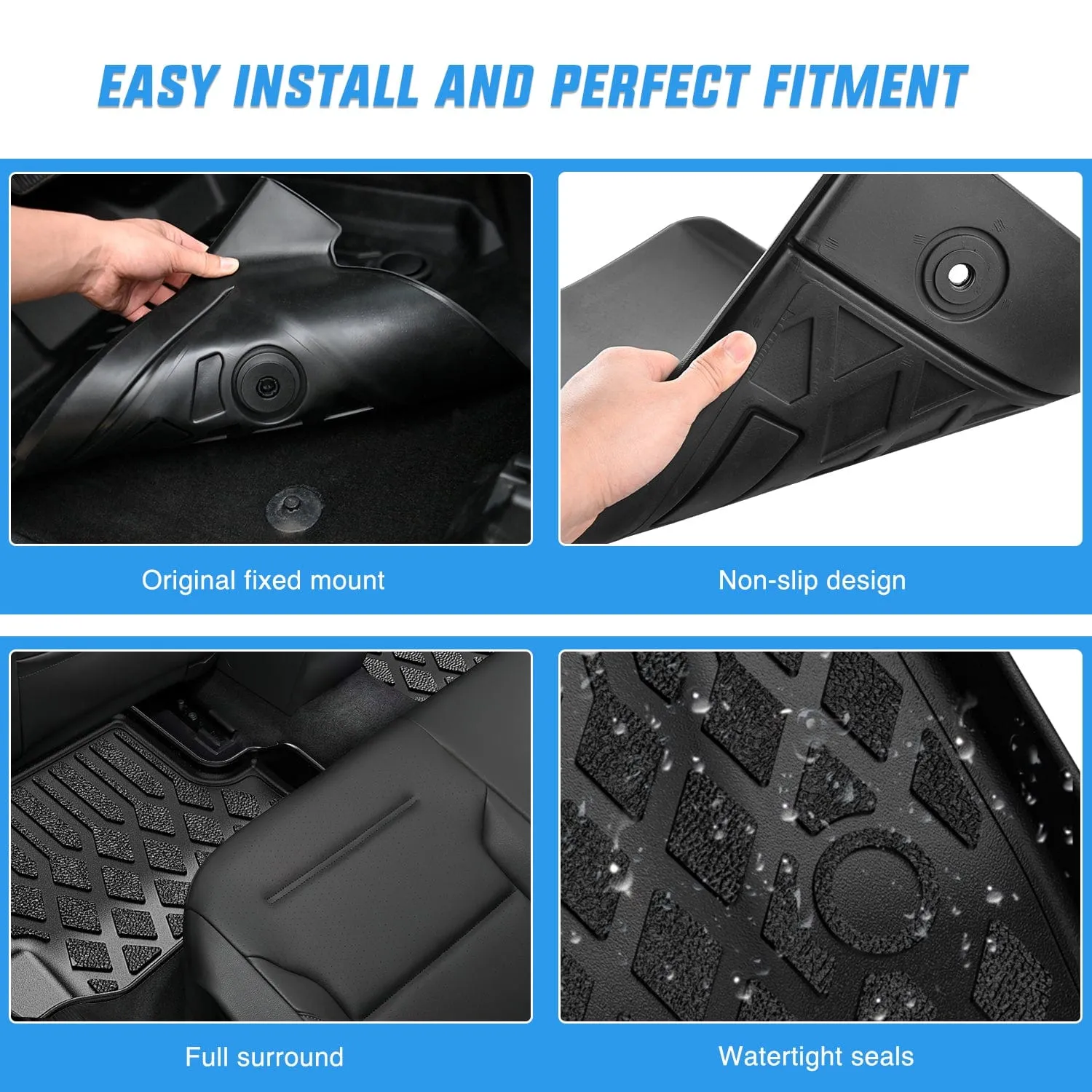 2011-2017 Honda Odyssey TPE Floor Mats
