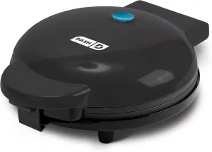 DASH Express 8 Waffle Maker for Waffles, Paninis, Hash Browns   other Breakfast, Lunch, or Snacks, with Easy to Clean, Non-Stick Cooking Surfaces - Black