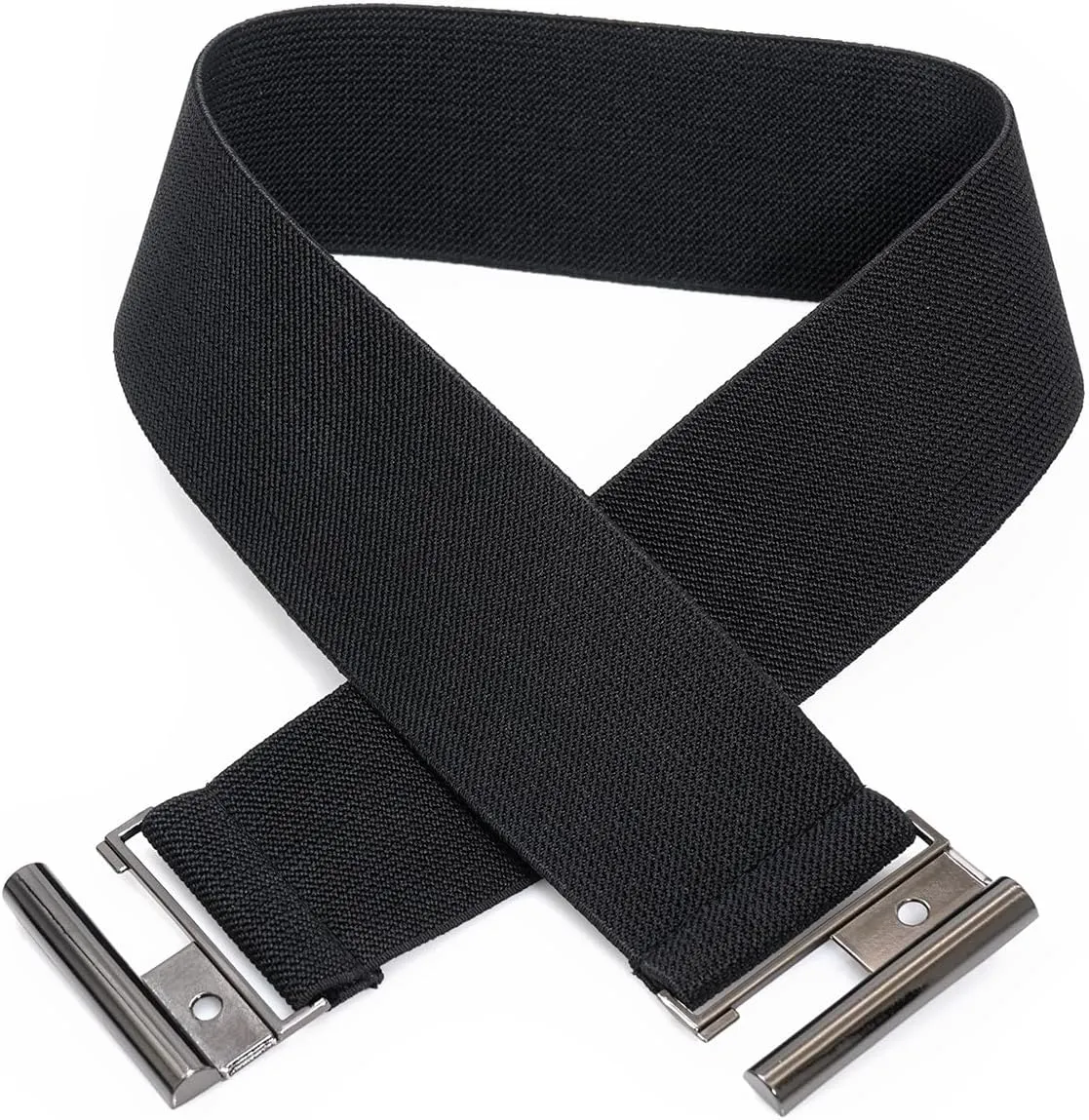 Glamorstar Wide Stretchy Waist Belt for Women Elastic Belt for Dresses