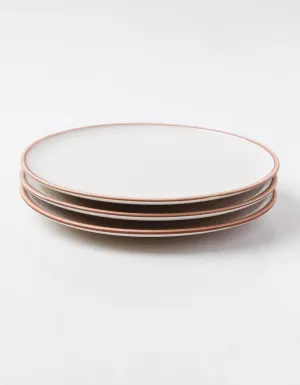Ivory Porcelain Plates Drew and Garret