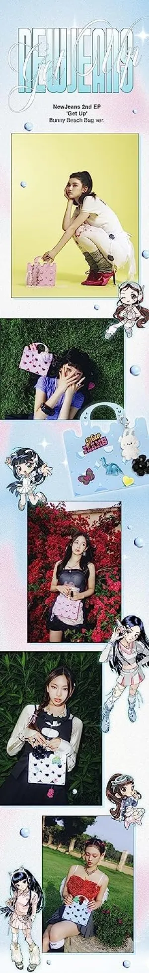 NewJeans - 2nd EP Get Up [Bunny Beach Bag ver.] Album (HAERIN ver.)