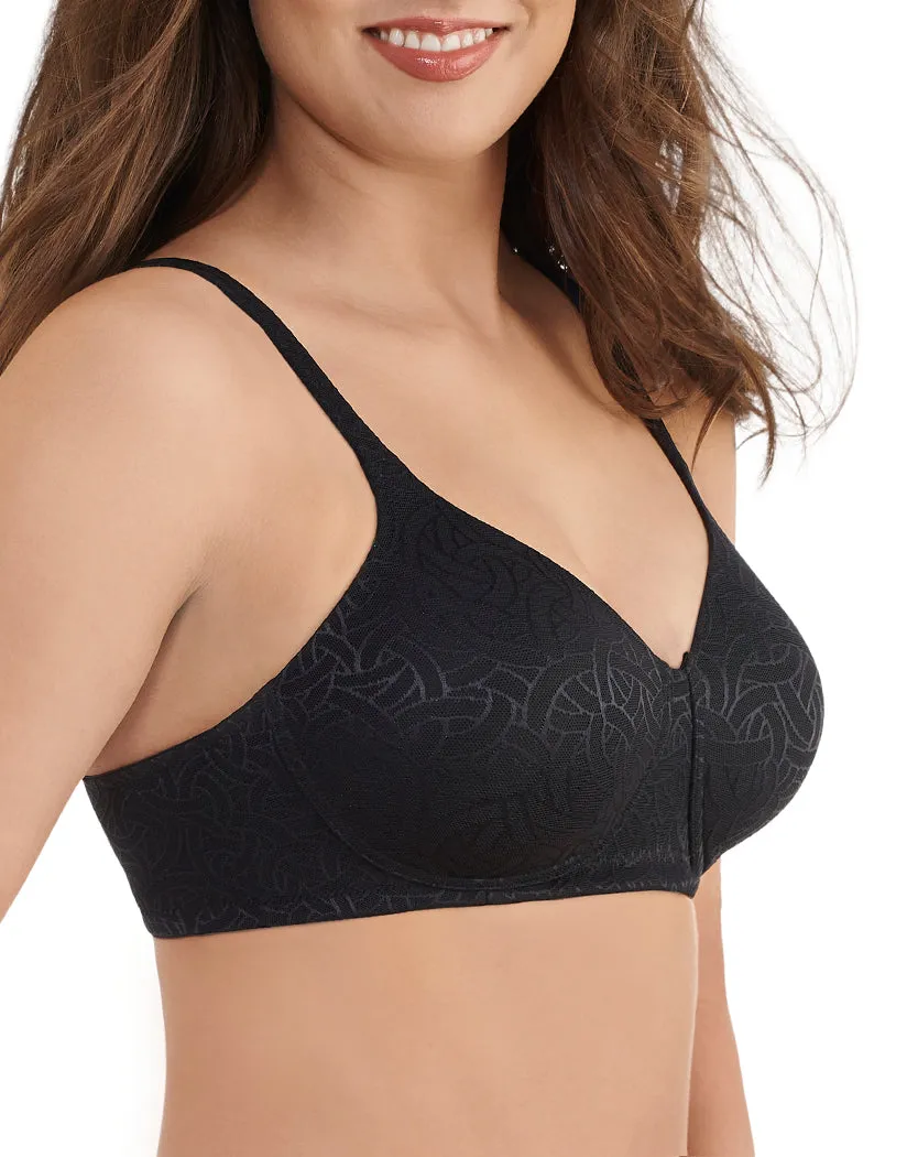 Vanity Fair Body Shine Full Coverage Wirefree Jacquard Bra 72298