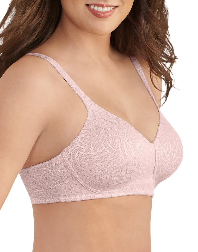 Vanity Fair Body Shine Full Coverage Wirefree Jacquard Bra 72298