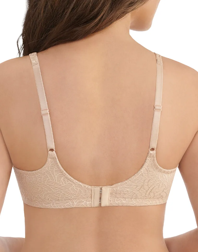 Vanity Fair Body Shine Full Coverage Wirefree Jacquard Bra 72298
