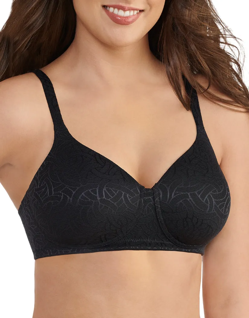Vanity Fair Body Shine Full Coverage Wirefree Jacquard Bra 72298