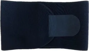 Waist trimmer for Women and Men - Waist trainer for Workouts and Intense Training, 4 Sizes, Black