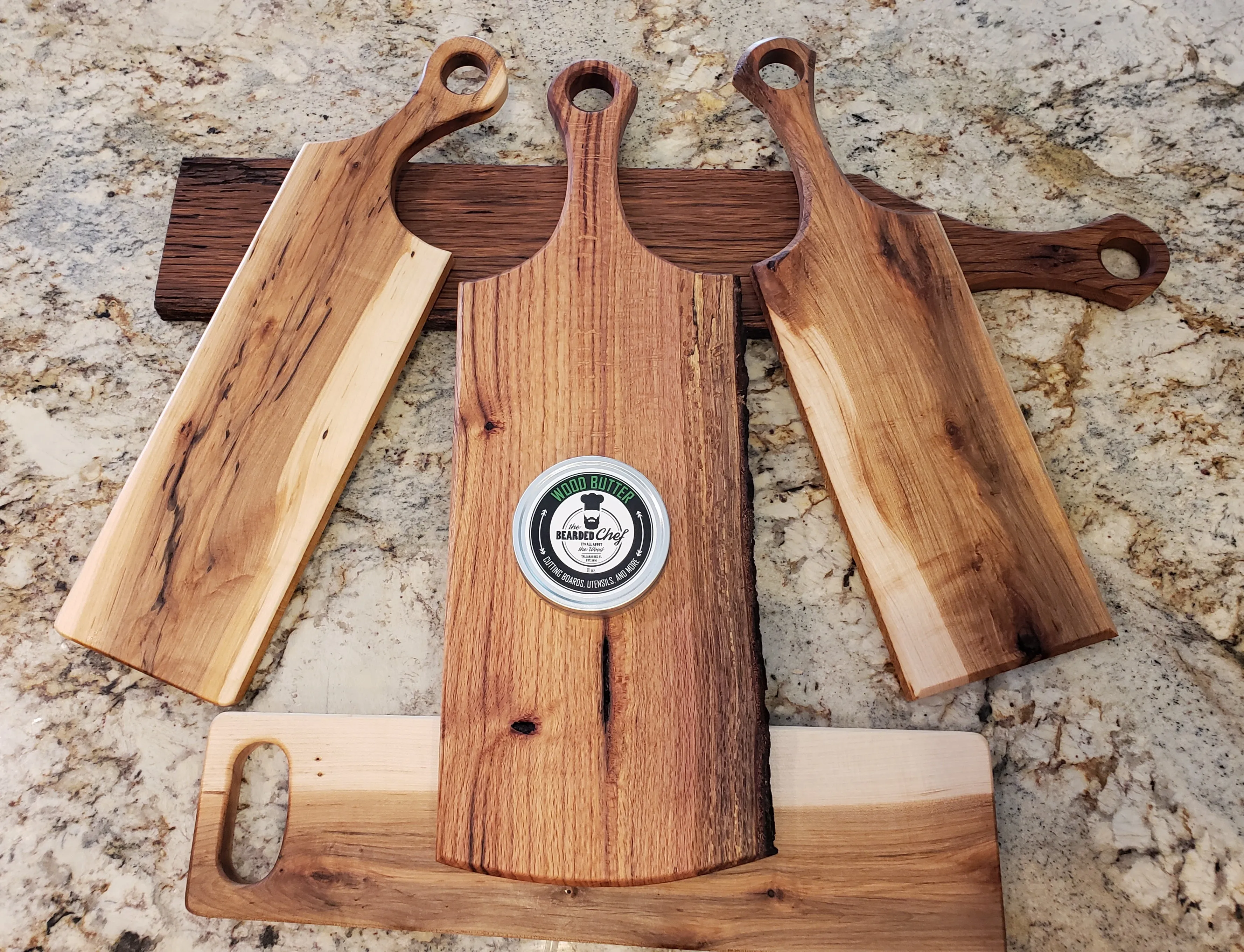Wood Butter Protects and Conditions Cutting Boards, Butcher Blocks Made in the USA