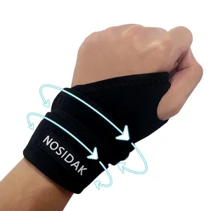 Wrist Brace for TFCC Tears, Ulnar Sided Wrist Pain, DRUJ Instability - Wrist Support Brace for Tendonitis, Arthritis, Sprains, Joint Pain Relief - Carpal Tunnel Wrist Brace for Left Hand